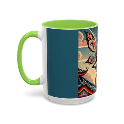 Dragon Fairy of the Temple Colorful Mugs (11oz, 15oz)