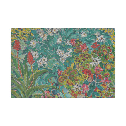 Vibrant Flower Bed – Fauvist Garden Harmony
