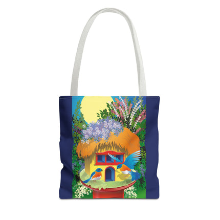 Birdhouse Haven Tote Bag (AOP)