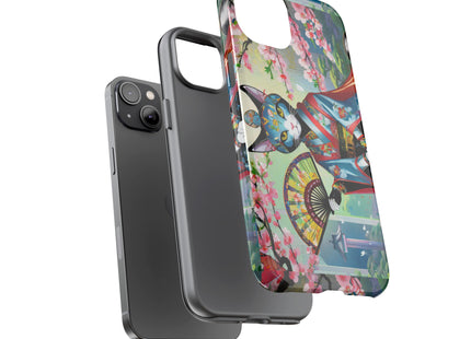 Cyberpunk Geisha Phone Cases