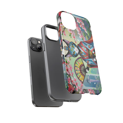 Cyberpunk Geisha Phone Cases