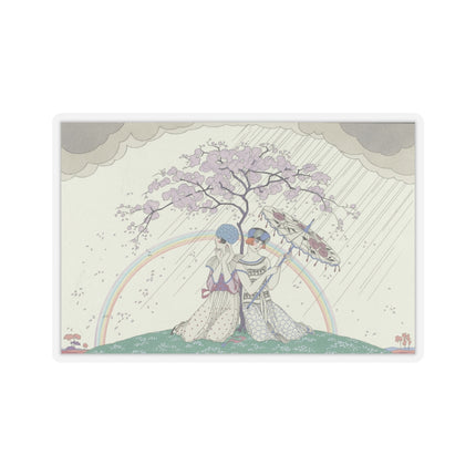 L’Arc-en-Ciel by George Barbier Kiss-Cut Stickers (4 Sizes)