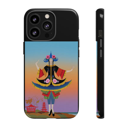 Colorful Dancer Phone Case – Vibrant Grace & Cultural Elegance