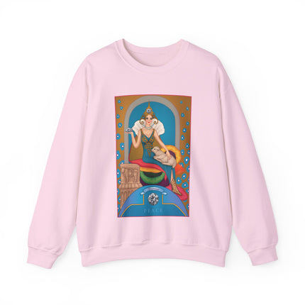 April & Diamond (from the Gem Series) by Sofia Chiostri Heavy Blend™ Crewneck Sweatshirt