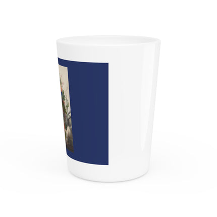 Vanitas Still Life by Herman Henstenburgh Ceramic Shot Glass