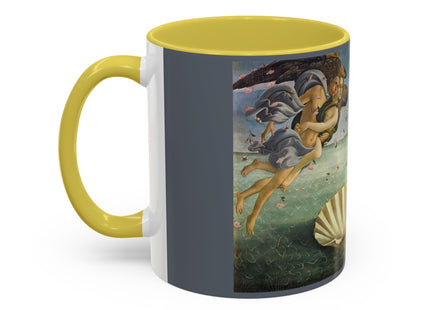 Birth of Venus by Sandro Botticelli Colorful Mugs (11oz, 15oz)