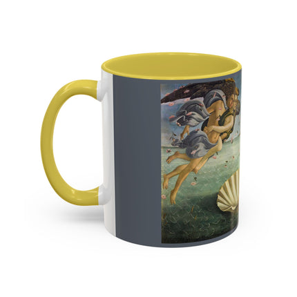 Birth of Venus by Sandro Botticelli Colorful Mugs (11oz, 15oz)