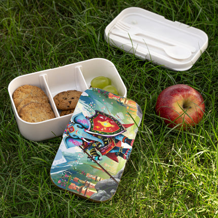 Cyberpunk Elephant Bento Lunch Box