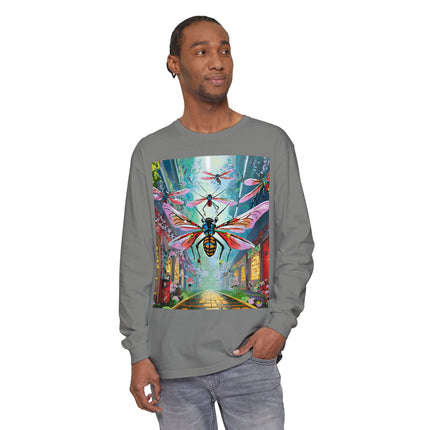 Neon Swarm Long Sleeve T-Shirt