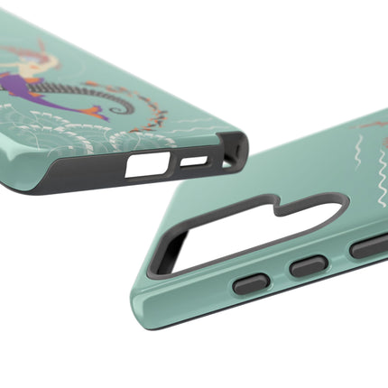 Mermaid on Seahorse Phone Case – Mythic Ocean Grace