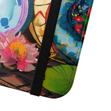 🐉💎 Wisdom's Guardian Flip Case – Dragon's Embrace & Eternal Wisdom