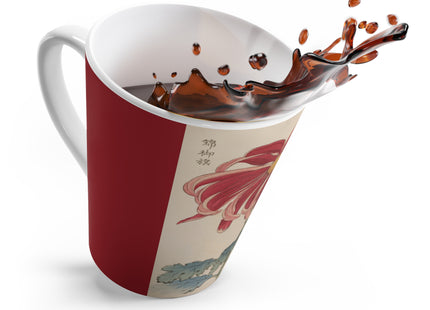 Keika hyakugiku, Pl.01 by Keika Hasegawa Latte Mug