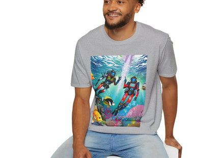 FBI Robot Dive Team Softstyle T-Shirt