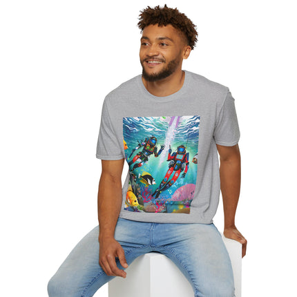 FBI Robot Dive Team Softstyle T-Shirt