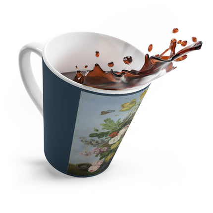 Bouquet of Flowers and a Nest by Sebastian Wegmayr Latte Mug