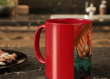 Pearls of the Sea Colorful Mugs (11oz, 15oz)