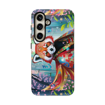 Cybernetic Red Panda Phone Cases