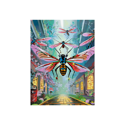 Neon Swarm Fine Art Posters