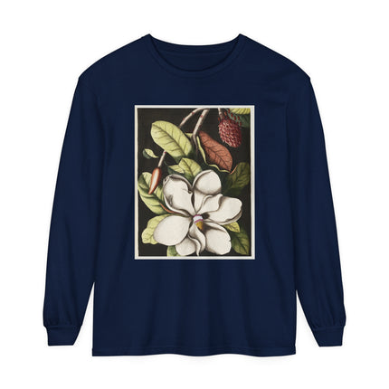 Natural History Plate 61 by Mark Catesby Garment-dyed Long Sleeve T-Shirt