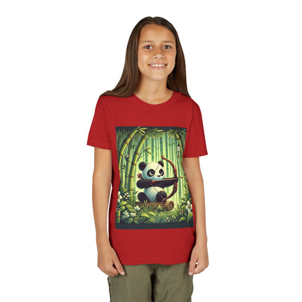 Bamboo Archer Panda Youth Short Sleeve Tee