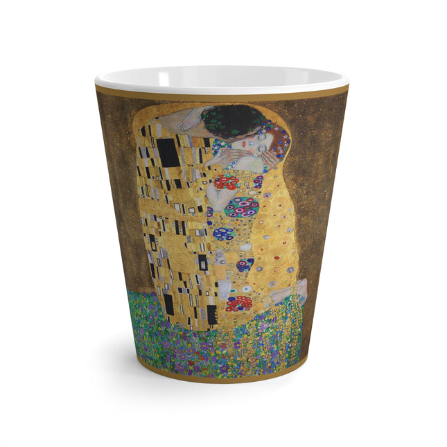 The Kiss by Gustav Klimt Latte Mug