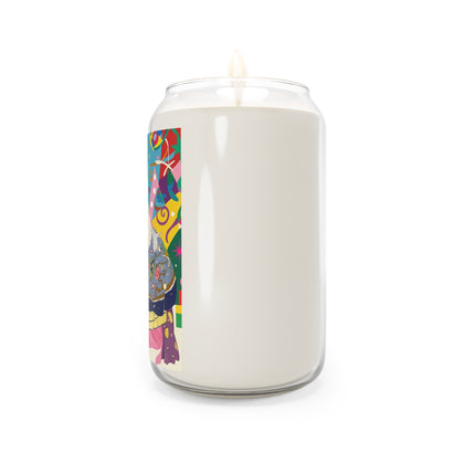 🎀✨ The Christmas Court Of Joy Scented Soy Candle – Art Deco Holiday Fantasy