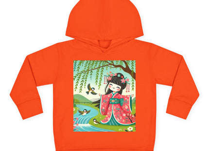 Sparrow Dance Geisha Fairy Toddler Pullover Fleece Hoodie