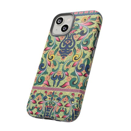 Colorful Flower Pattern by Owen Jones Phone Cases