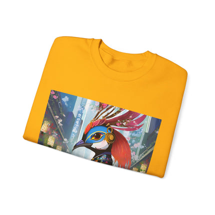 Techno Plumes Unisex Heavy Blend™ Crewneck Sweatshirt