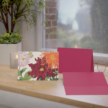 Dahlia by Tanigami Kônan Greeting Cards (1, 10, 30, and 50pcs)