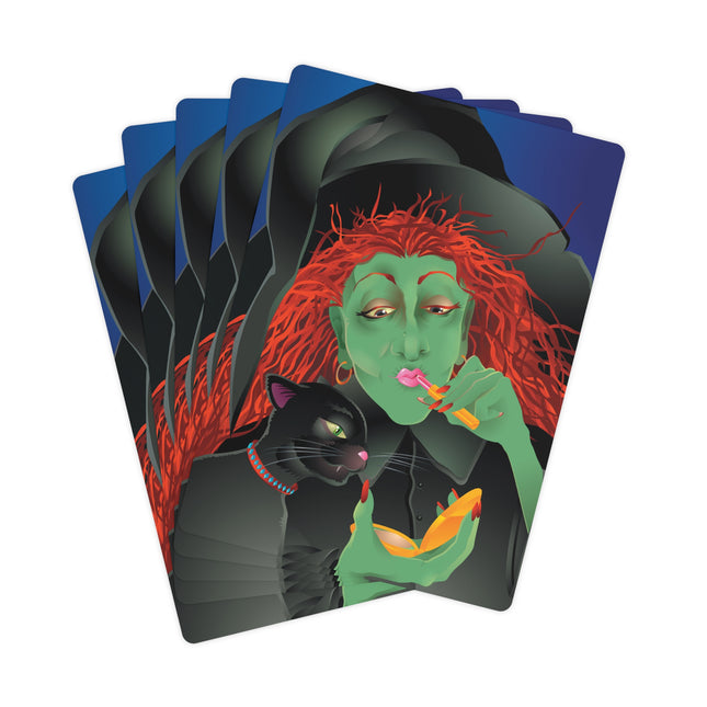 Mirror, Mirror A Witch's Touch Playing Cards
