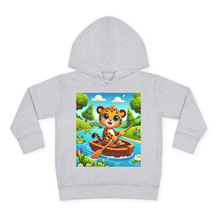 Little Explorer on the River Toddler Pullover Fleece Hoodie