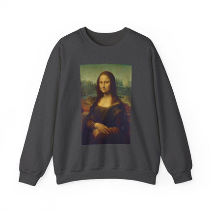 Mona Lisa by Leonardo da Vinci Unisex Heavy Blend™ Crewneck Sweatshirt