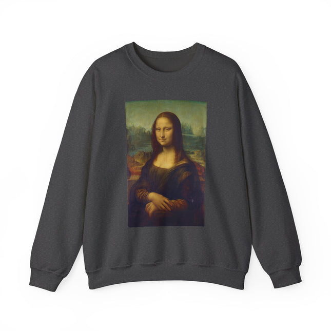 Mona Lisa by Leonardo da Vinci Unisex Heavy Blend™ Crewneck Sweatshirt