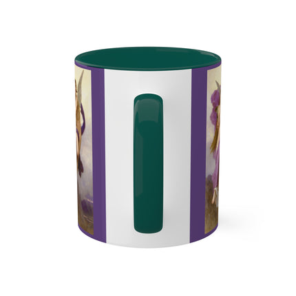 The Abduction of Psyche by William Bouguereau Colorful Mugs, 11oz