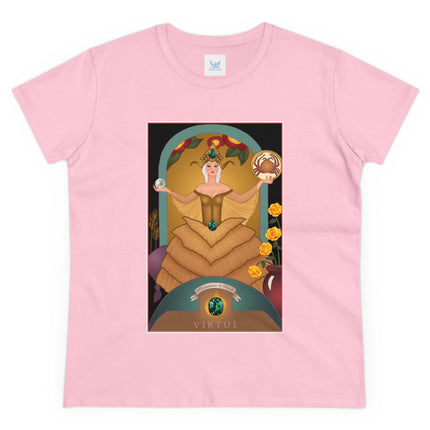 June & Pearl, Alexandrite (from the Gem Series) by Sofia Chiostri Women's Midweight Cotton Tee