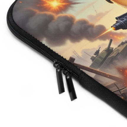 The Owl on the Front Lines Laptop Sleeve – Courage, Wisdom & Quiet Strength