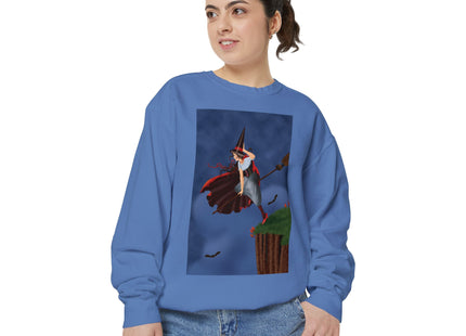The Enchanted Witch Unisex Garment-Dyed Sweatshirt