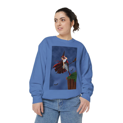 The Enchanted Witch Unisex Garment-Dyed Sweatshirt
