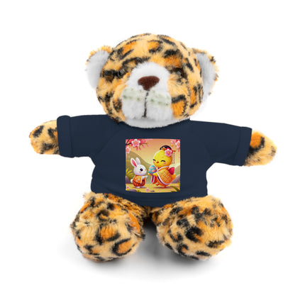 Whimsical Springtime Exchange Stuffed Animals with Tee