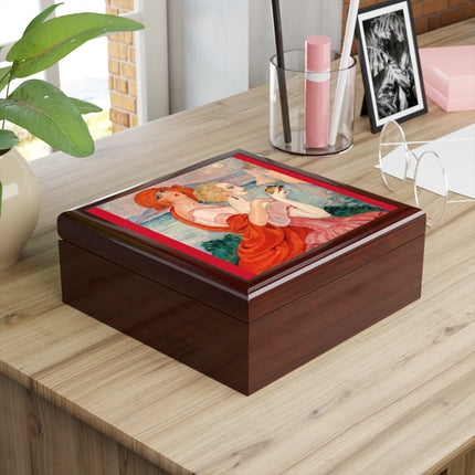 Sur la Route d'Anacapri by Gerda Wegener Jewelry Box