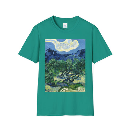 Olive Trees by Vincent Van Gogh Softstyle T-Shirt
