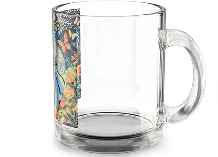 Fairy Waltz in the Butterfly Garden Glass Mug, 10oz