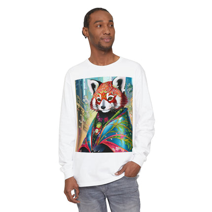 Cybernetic Red Panda Long Sleeve T-Shirt