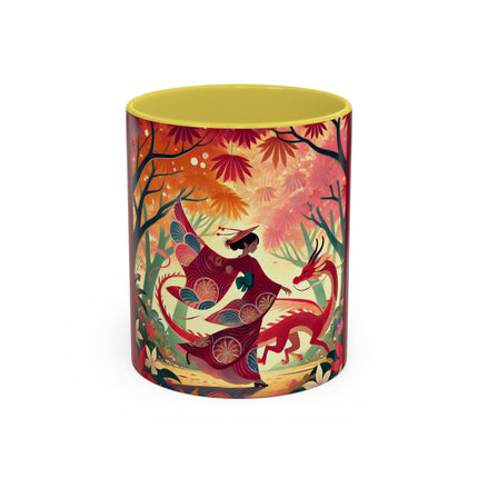 The Dragon Fairy’s Dance Colorful Mugs (11oz, 15oz)