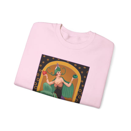May & Emerald (from the Gem Series) by Sofia Chiostri Heavy Blend™ Crewneck Sweatshirt