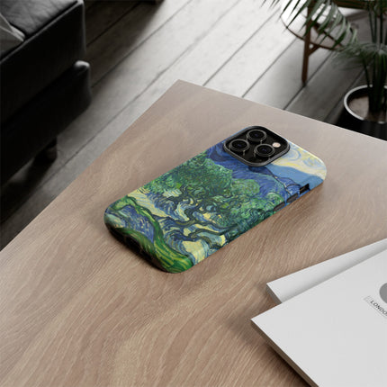 Olive Trees by Vincent Van Gogh Phone Cases