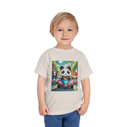 Bumper Car Bonanza Toddler Short Sleeve Tee