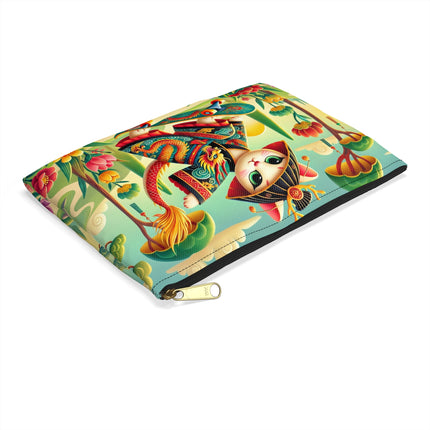 Dragon Dance on Wheels Accessory Pouch – Bold Adventure & Dynamic Grace