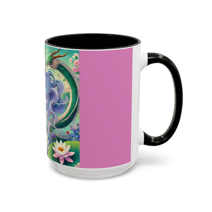 Fairy of the Koi Pond Colorful Mugs (11oz, 15oz)